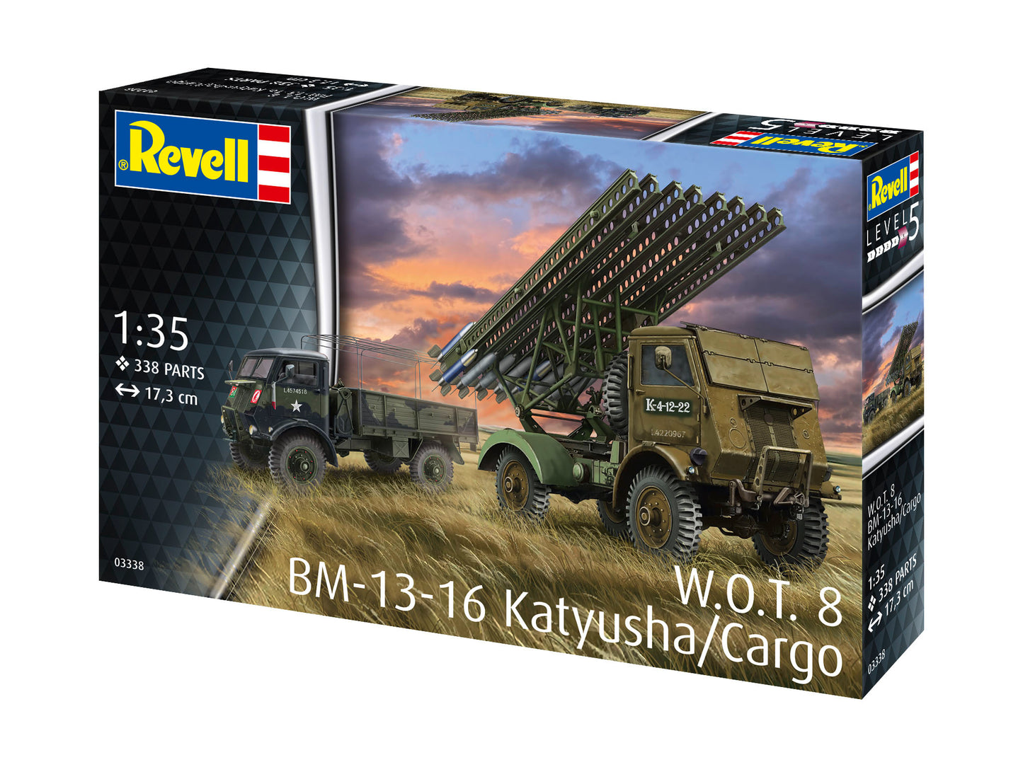 Revell 3338 BM-13-16 on W.O.T 1:35 Model Kit
