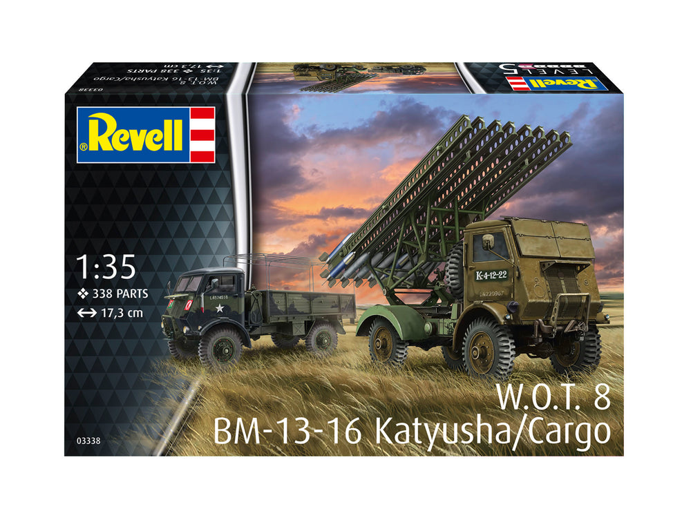 Revell 3338 BM-13-16 on W.O.T 1:35 Model Kit