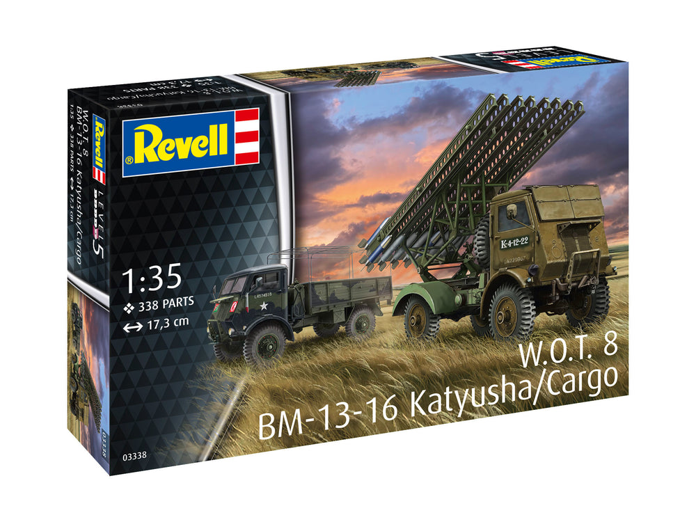 Revell 3338 BM-13-16 on W.O.T 1:35 Model Kit