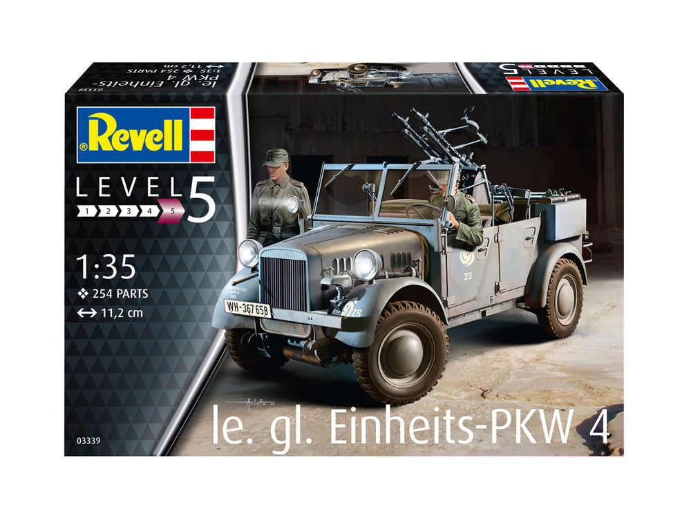 Revell 3339 Einheits PKW Kfz.4 1:35 Model Kit