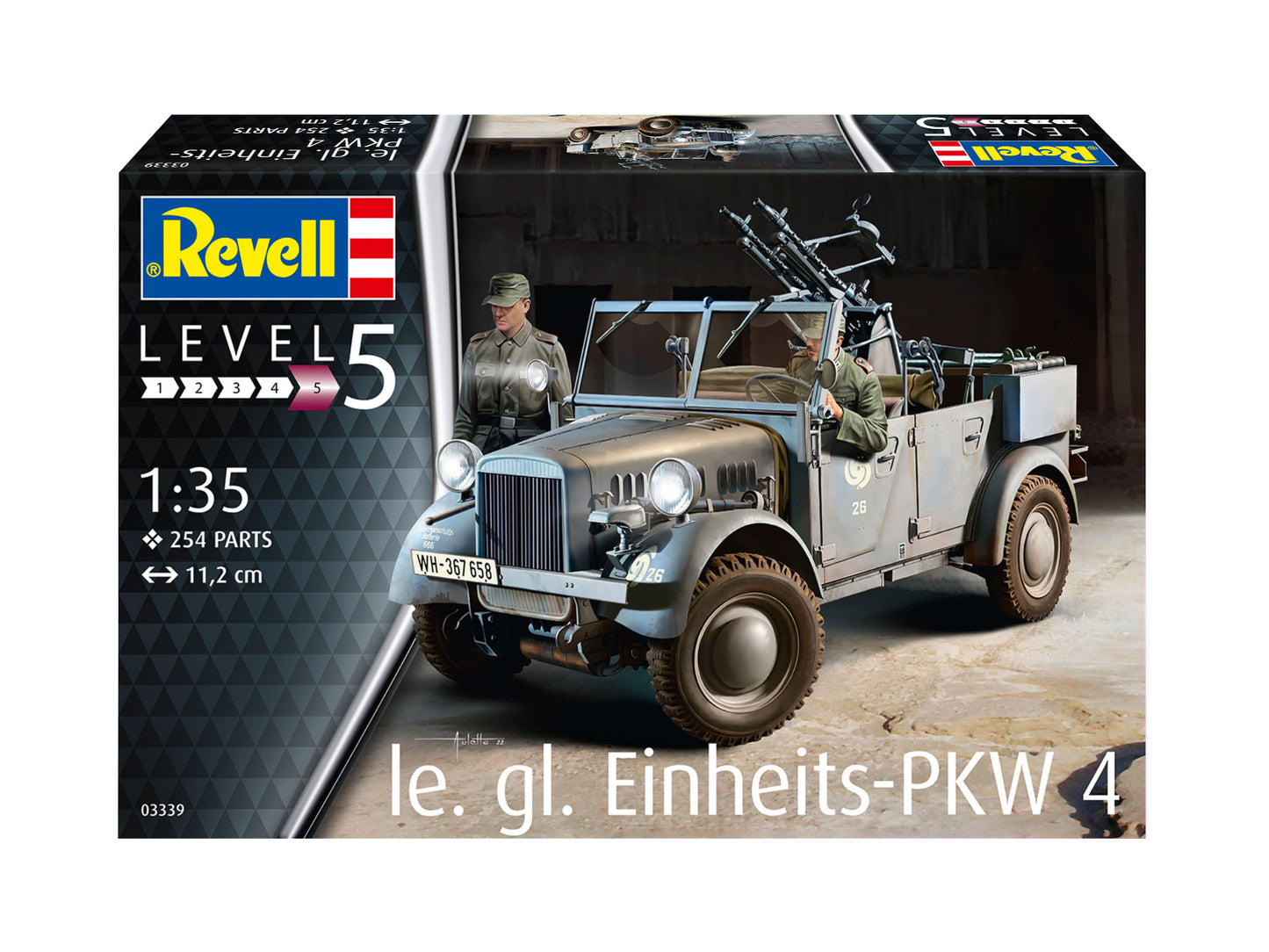 Revell 3339 Einheits PKW Kfz.4 1:35 Model Kit