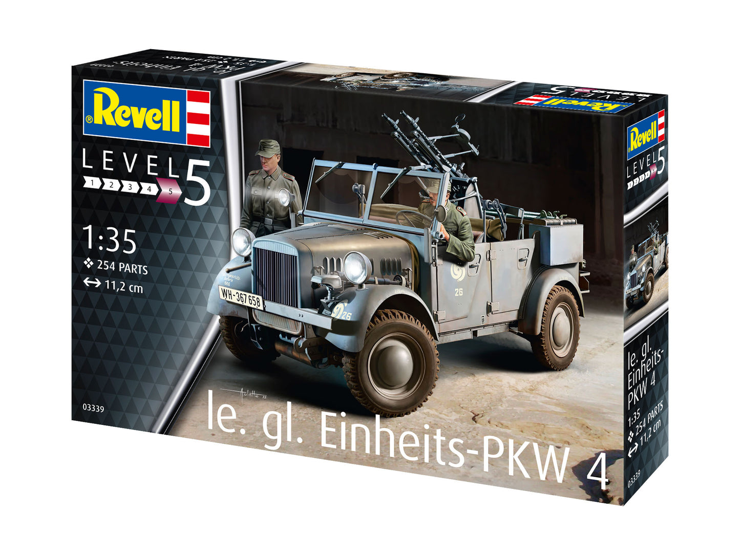 Revell 3339 Einheits PKW Kfz.4 1:35 Model Kit
