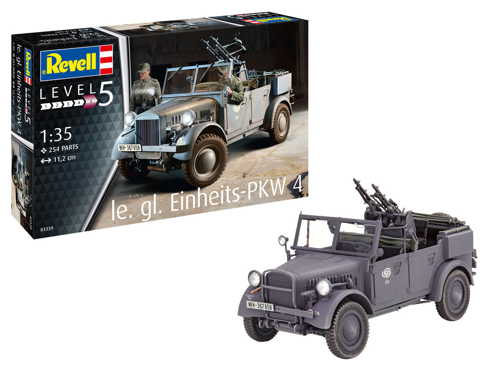 Revell 3339 Einheits PKW Kfz.4 1:35 Model Kit