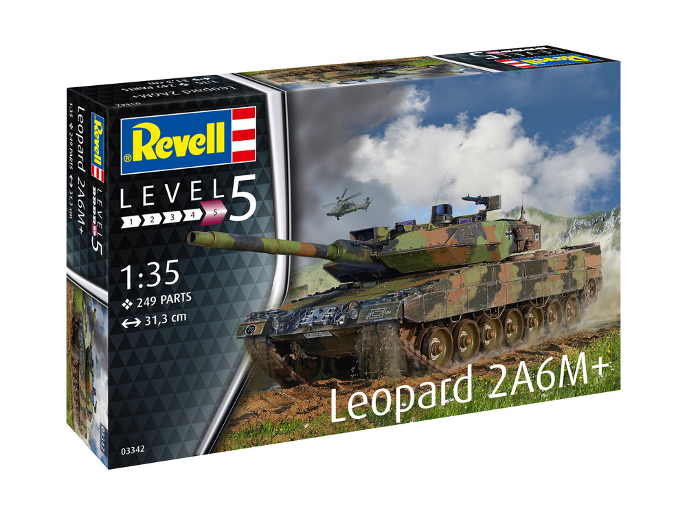 Revell 3342 Leopard 2 A6M+ 1:35 Model Kit