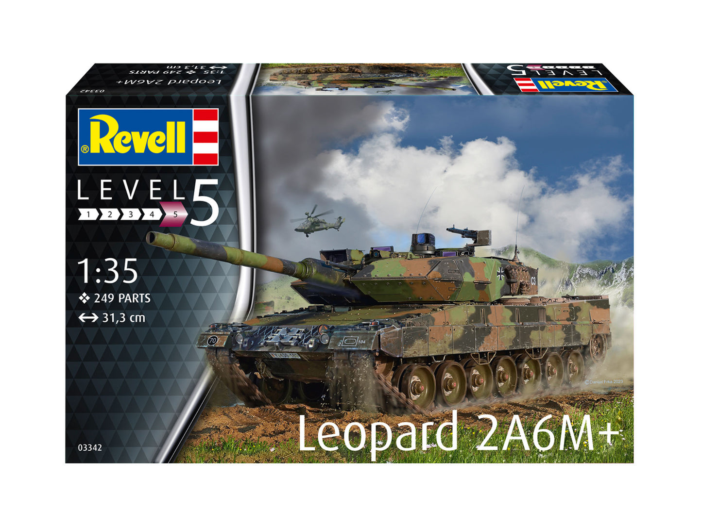 Revell 3342 Leopard 2 A6M+ 1:35 Model Kit