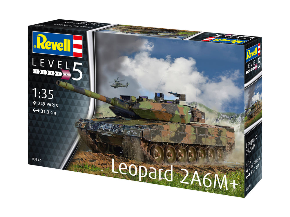 Revell 3342 Leopard 2 A6M+ 1:35 Model Kit