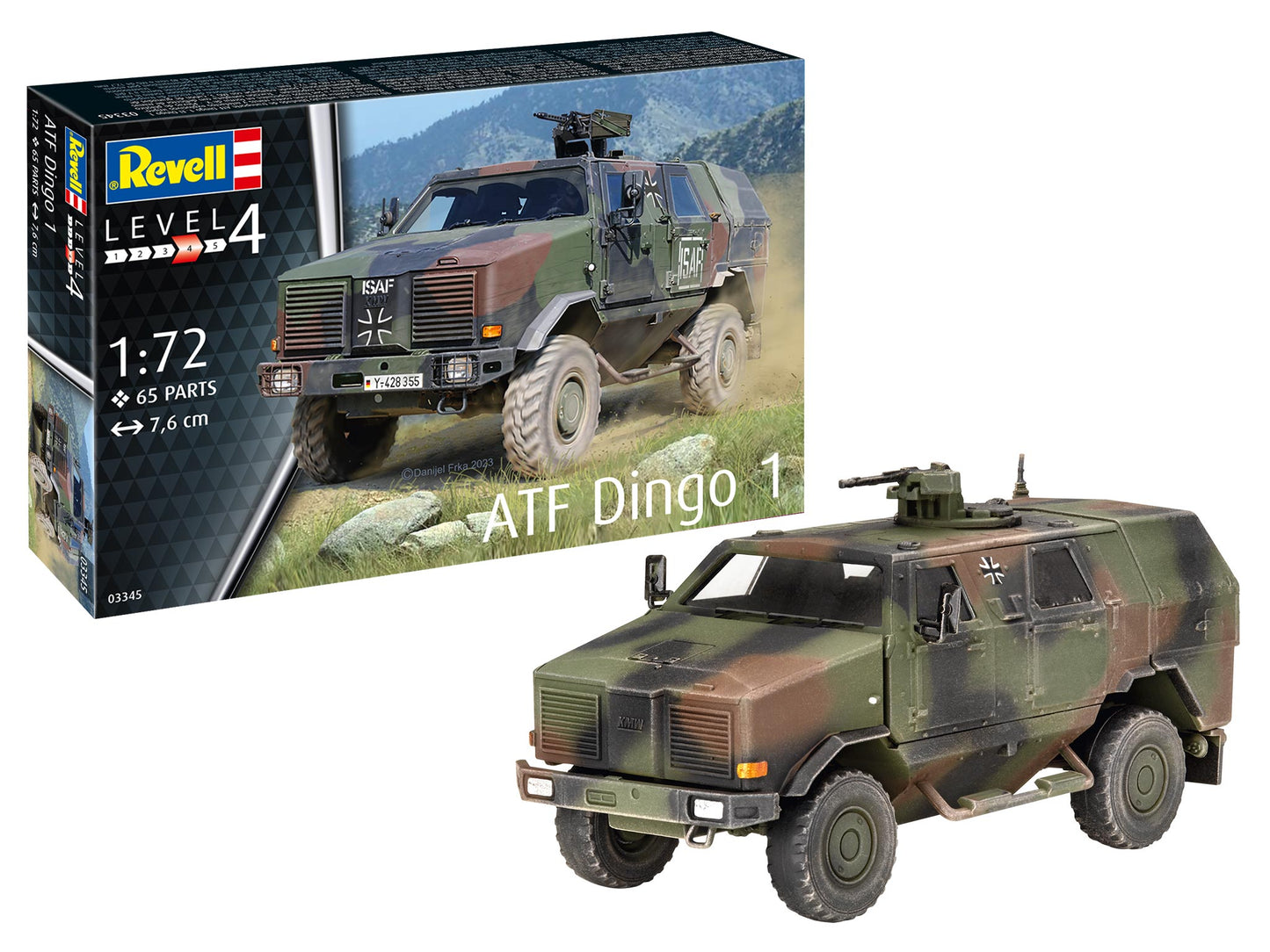 Revell 3345 ATF Dingo 1 1:72 Model Kit