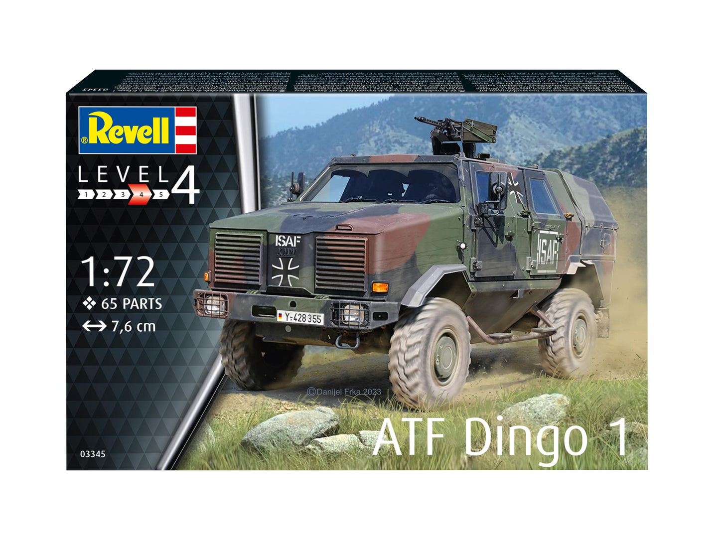 Revell 3345 ATF Dingo 1 1:72 Model Kit