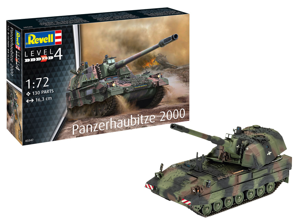 Revell 3347 Panzerhaubitze 2000 1:72 Model Kit