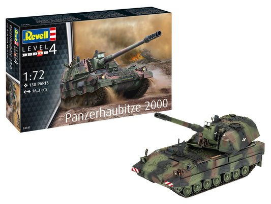 Revell 3347 Panzerhaubitze 2000 1:72 Model Kit