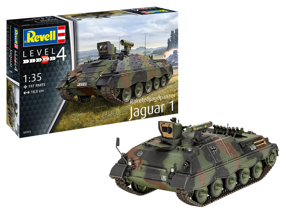 Revell 3353 Raketenjagdpanzer Jaguar 1 1:35 Model Kit
