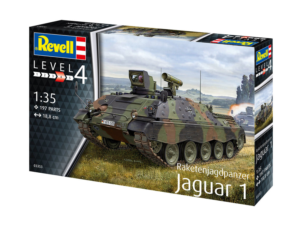 Revell 3353 Raketenjagdpanzer Jaguar 1 1:35 Model Kit