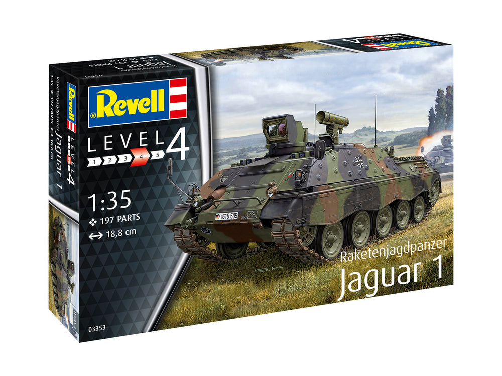 Revell 3353 Raketenjagdpanzer Jaguar 1 1:35 Model Kit