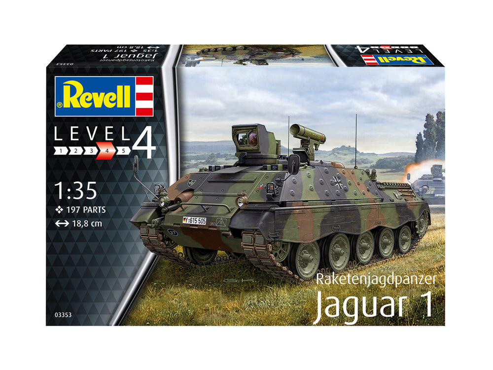 Revell 3353 Raketenjagdpanzer Jaguar 1 1:35 Model Kit