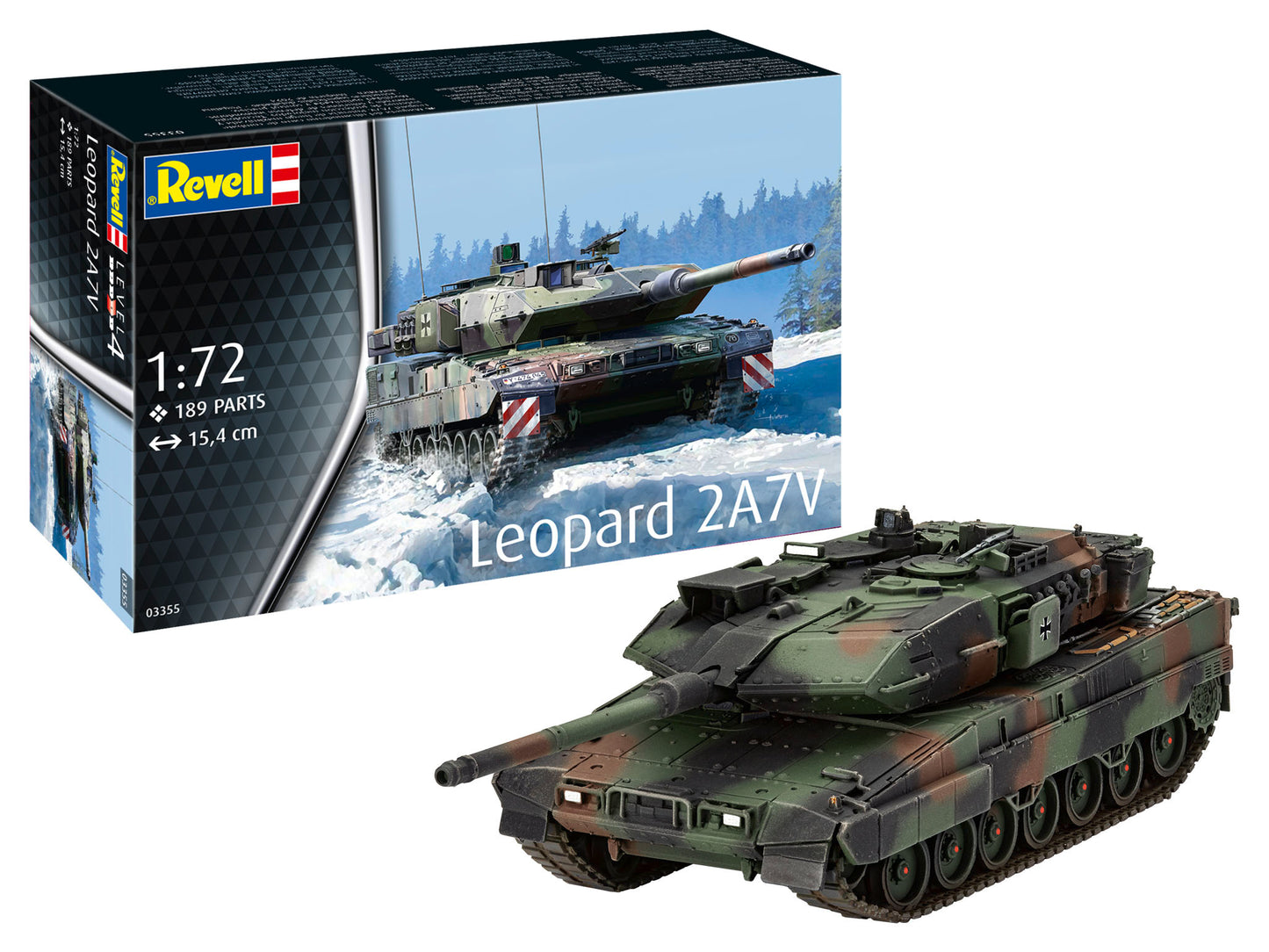 Revell 3355 Leopard 2A7V 1:72 Model Kit