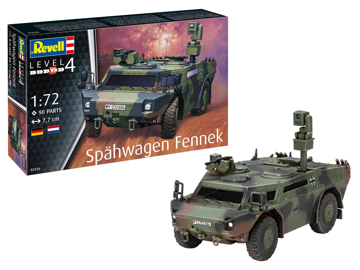 Revell 3356 Spahwagen Fennek 1:72 Model Kit