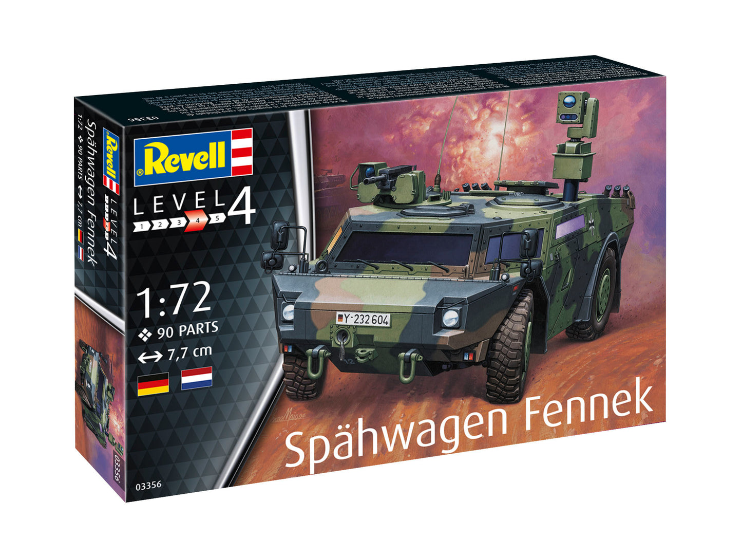 Revell 3356 Spahwagen Fennek 1:72 Model Kit