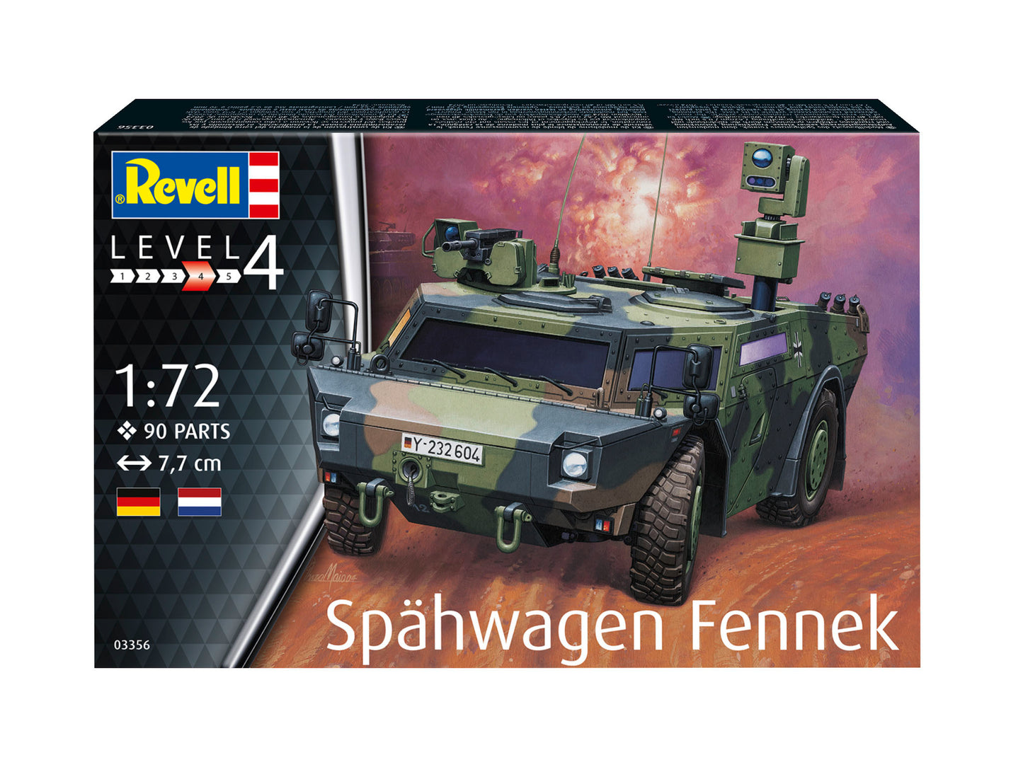 Revell 3356 Spahwagen Fennek 1:72 Model Kit
