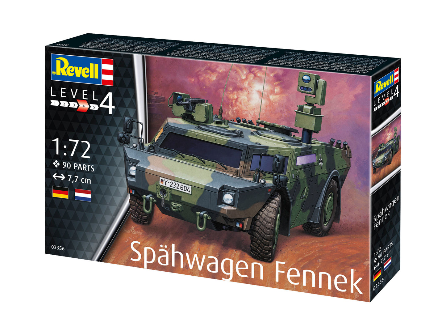 Revell 3356 Spahwagen Fennek 1:72 Model Kit