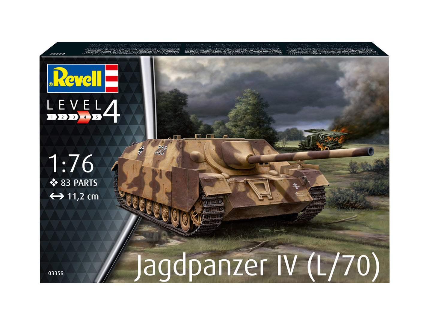 Revell 3359 Jagdpanzer IV 1:76 Model Kit