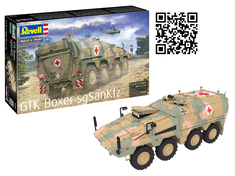 Revell 3362 GTK Boxer sgSANKfz 1:72 Model Kit