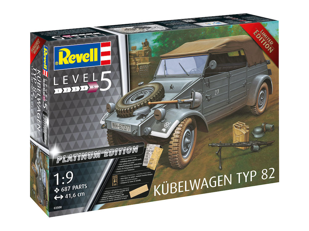 Revell 3500 Kubelwagen Typ 82 1:09 Model Kit