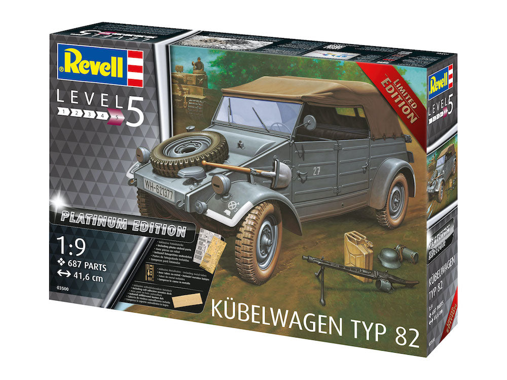 Revell 3500 Kubelwagen Typ 82 1:09 Model Kit