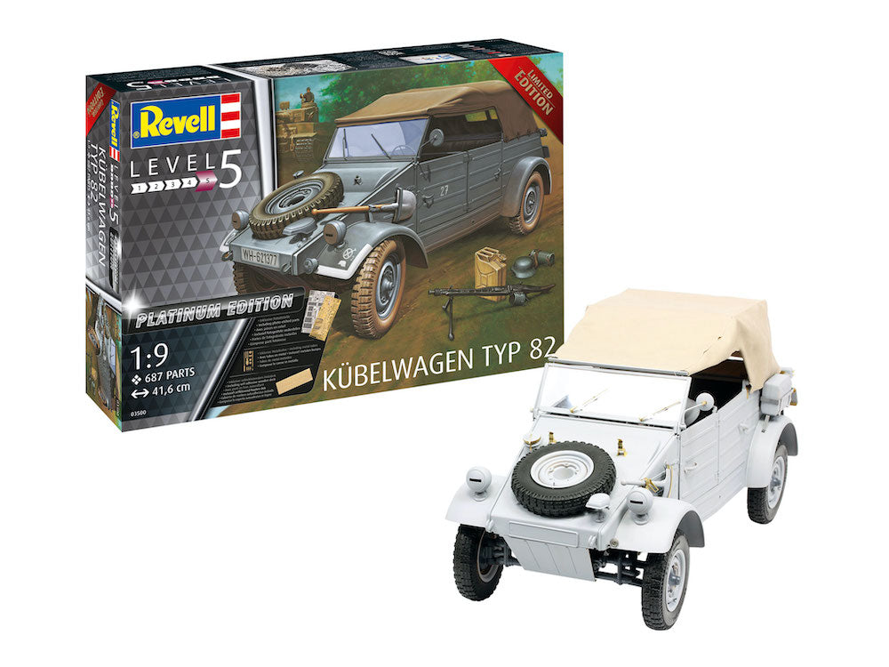 Revell 3500 Kubelwagen Typ 82 1:09 Model Kit