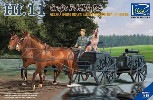 Riich Models RV35013 1:35 German Horses Drawn Large Field Kitchen Hf.11