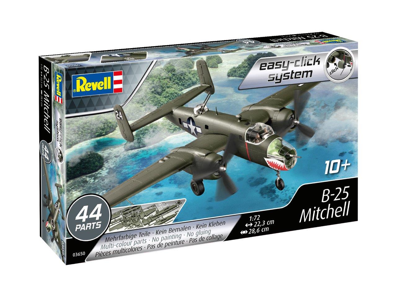 Revell 3650 North-American B-25 Mitchell 1:72 Model Kit