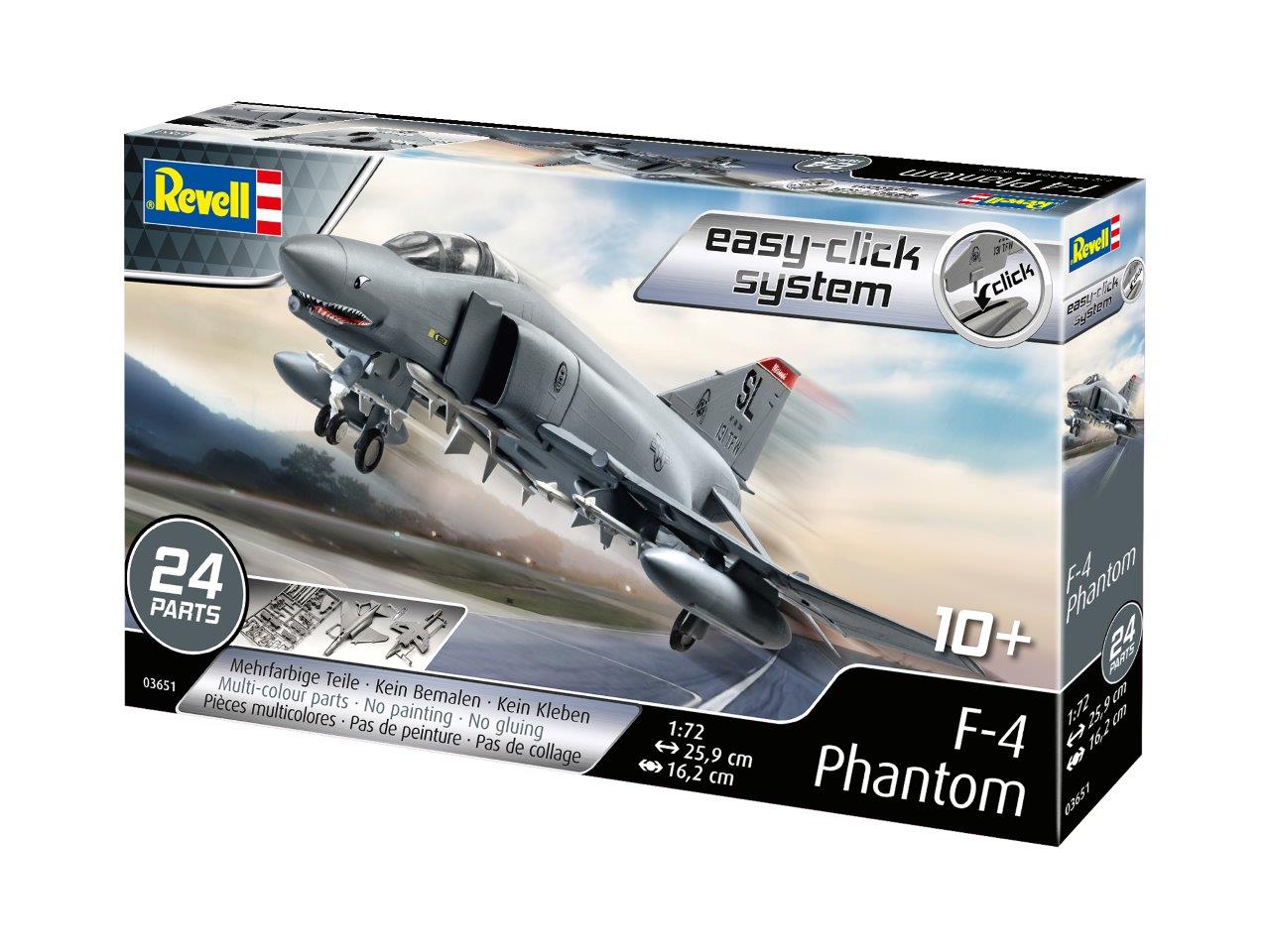 Revell 3651 McDonnell F-4E Phantom II 1:72 Model Kit