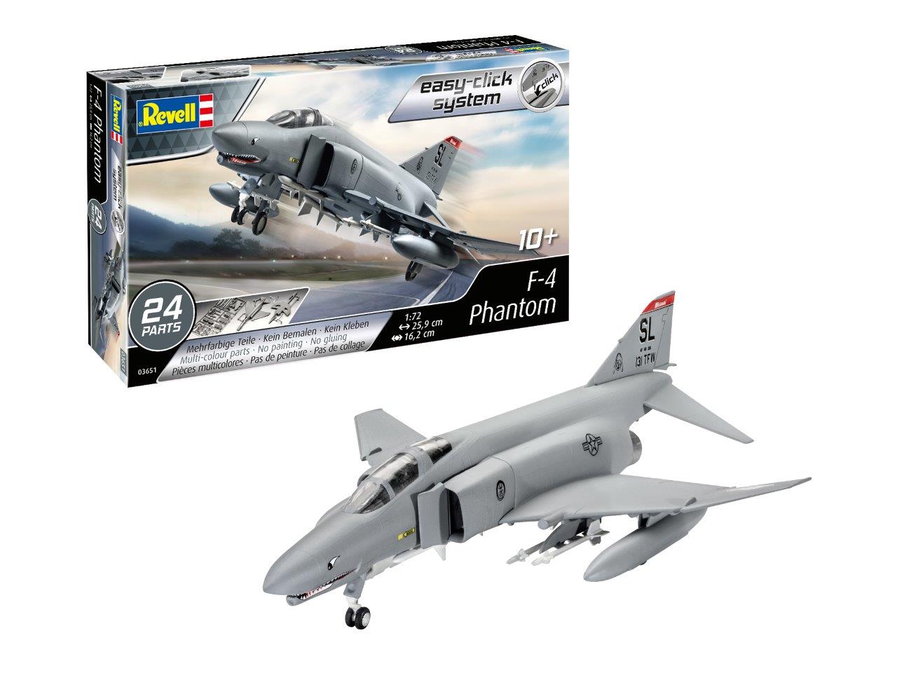Revell 3651 McDonnell F-4E Phantom II 1:72 Model Kit