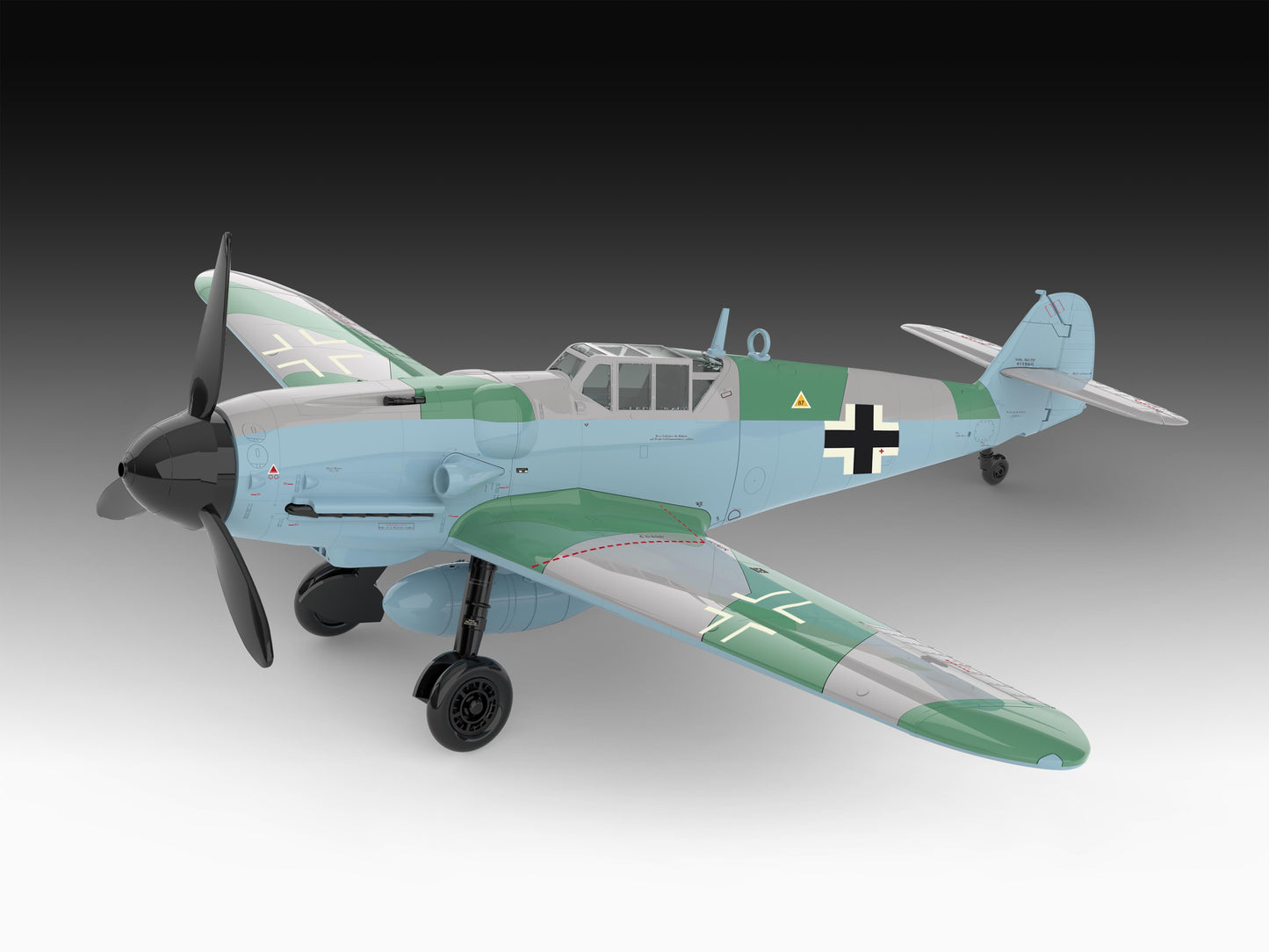 Revell 3653 Messerschmitt Be-109G-6 1:48 Model Kit