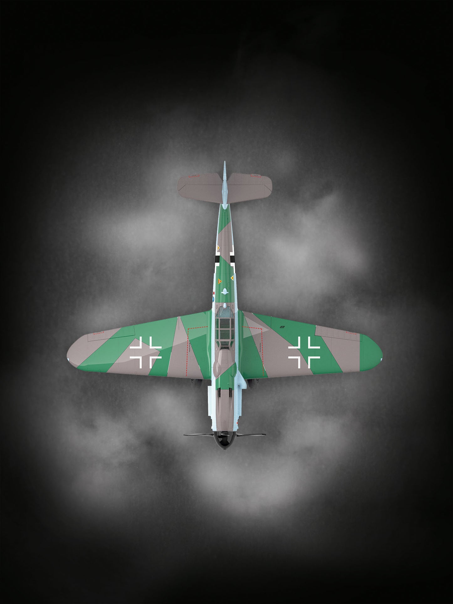 Revell 3653 Messerschmitt Be-109G-6 1:48 Model Kit