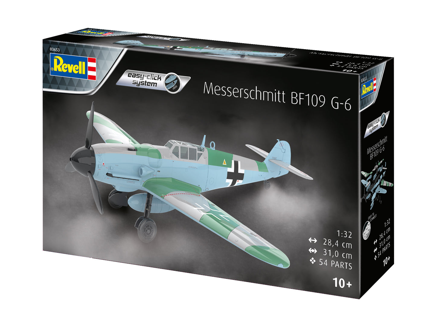 Revell 3653 Messerschmitt Be-109G-6 1:48 Model Kit
