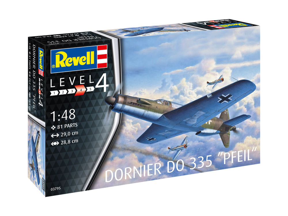 Revell 3795 Dornier Do-335 "Pfeil" 1:48 Model Kit