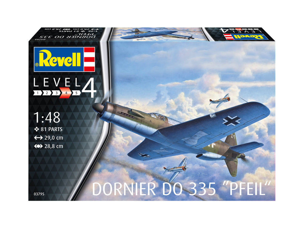 Revell 3795 Dornier Do-335 "Pfeil" 1:48 Model Kit