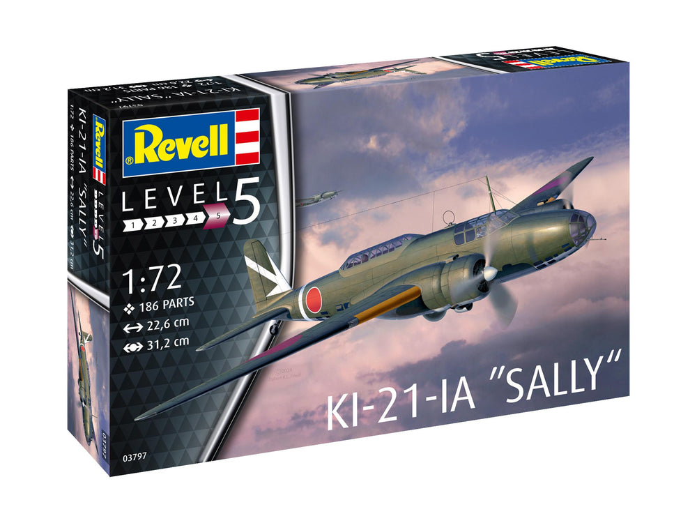 Revell 3797 Mitsubishi Ki-21-la "Sally" 1:72 Model Kit