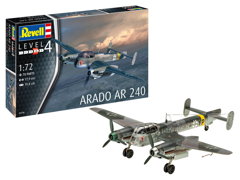 Revell 3798 Arado Ar-240 1:72 Model Kit