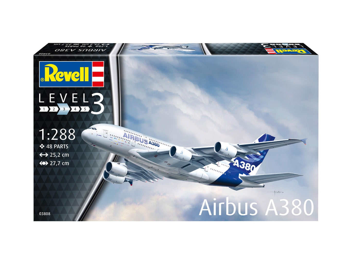 Revell 3808 Airbus A380 1:288 Model Kit