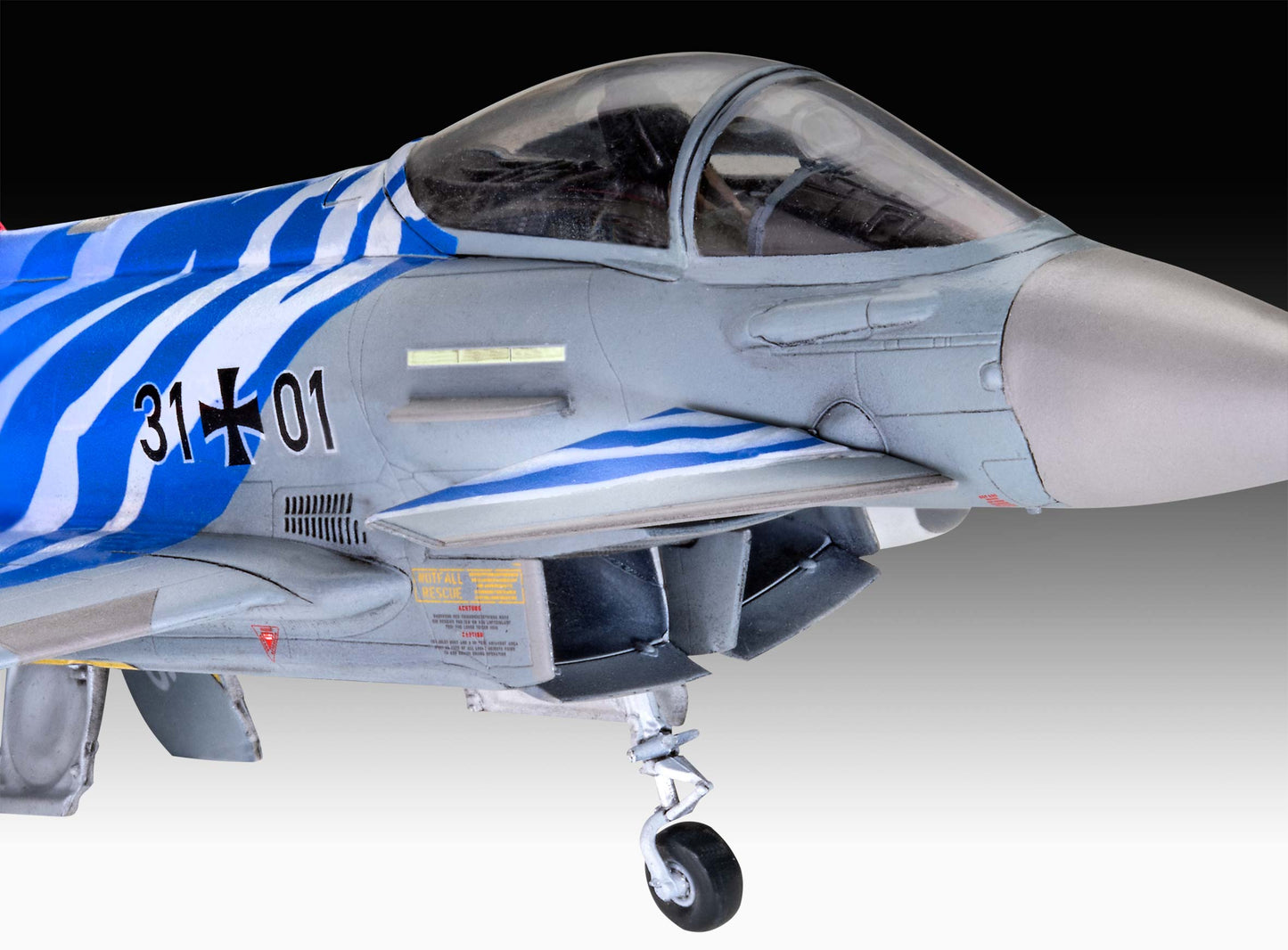 Revell 3818 Eurofighter Typhoon Bavarian Tiger 2021 [EF-2000A] 1:72 Model Kit