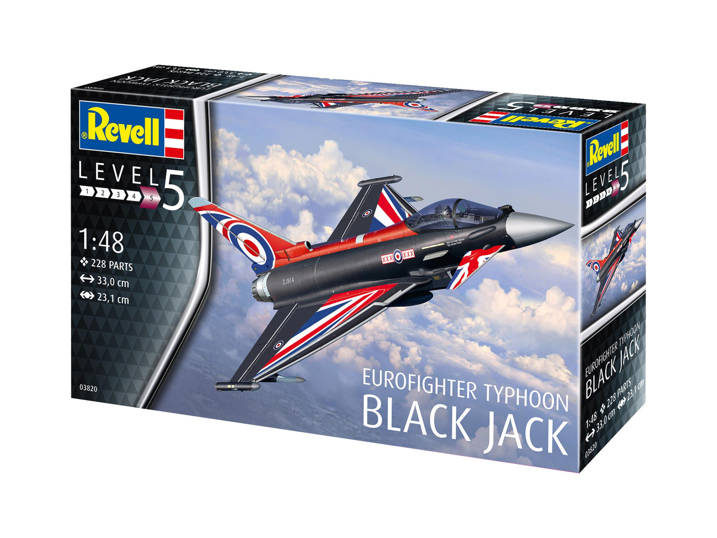 Revell 3820 Eurofighter EF-2000A Typhoon 'Blackjack' 1:48 Model Kit