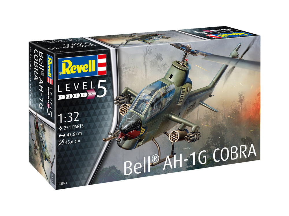 Revell 3821 Bell AH-1G Cobra 1:32 Model Kit