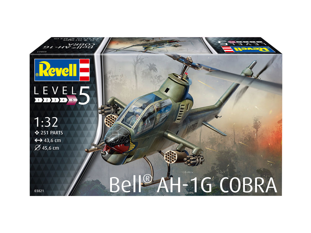 Revell 3821 Bell AH-1G Cobra 1:32 Model Kit