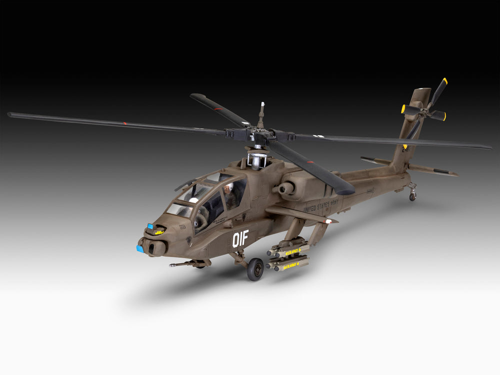 Revell 3824 Hughes AH-64A Apache 1:72 Model Kit