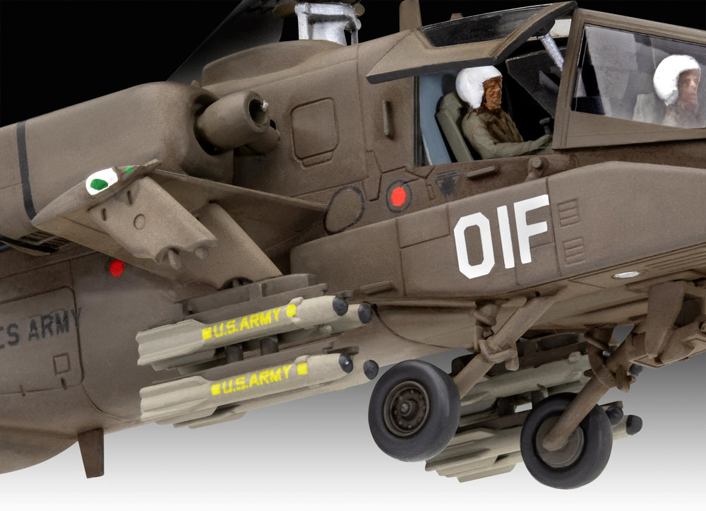 Revell 3824 Hughes AH-64A Apache 1:72 Model Kit