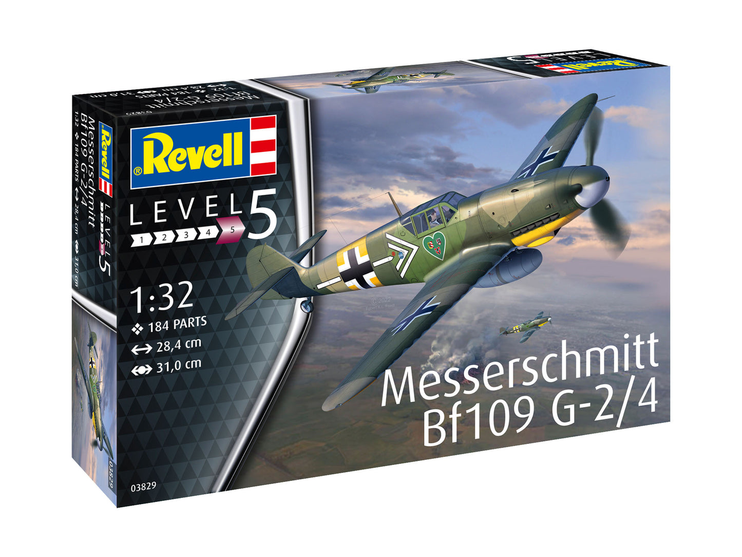 Revell 3829 Messerschmitt Bf-109G-2/4 1:32 Model Kit