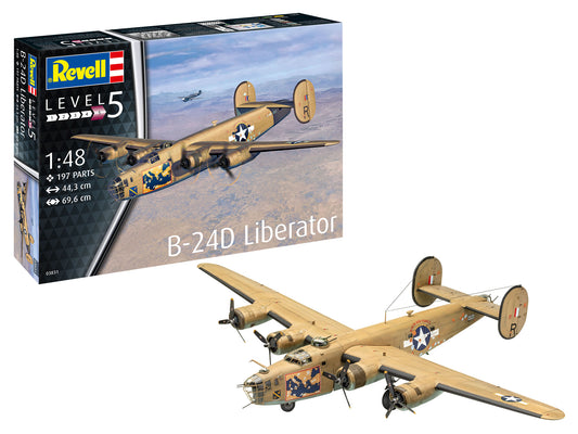 Revell 3831 Consolidated B-24D Liberator 1:48 Model Kit