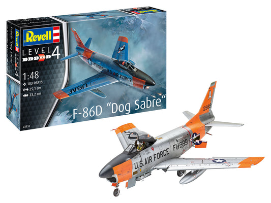 Revell 3832 North-American F-86D 'Sabre Dog' 1:48 Model Kit