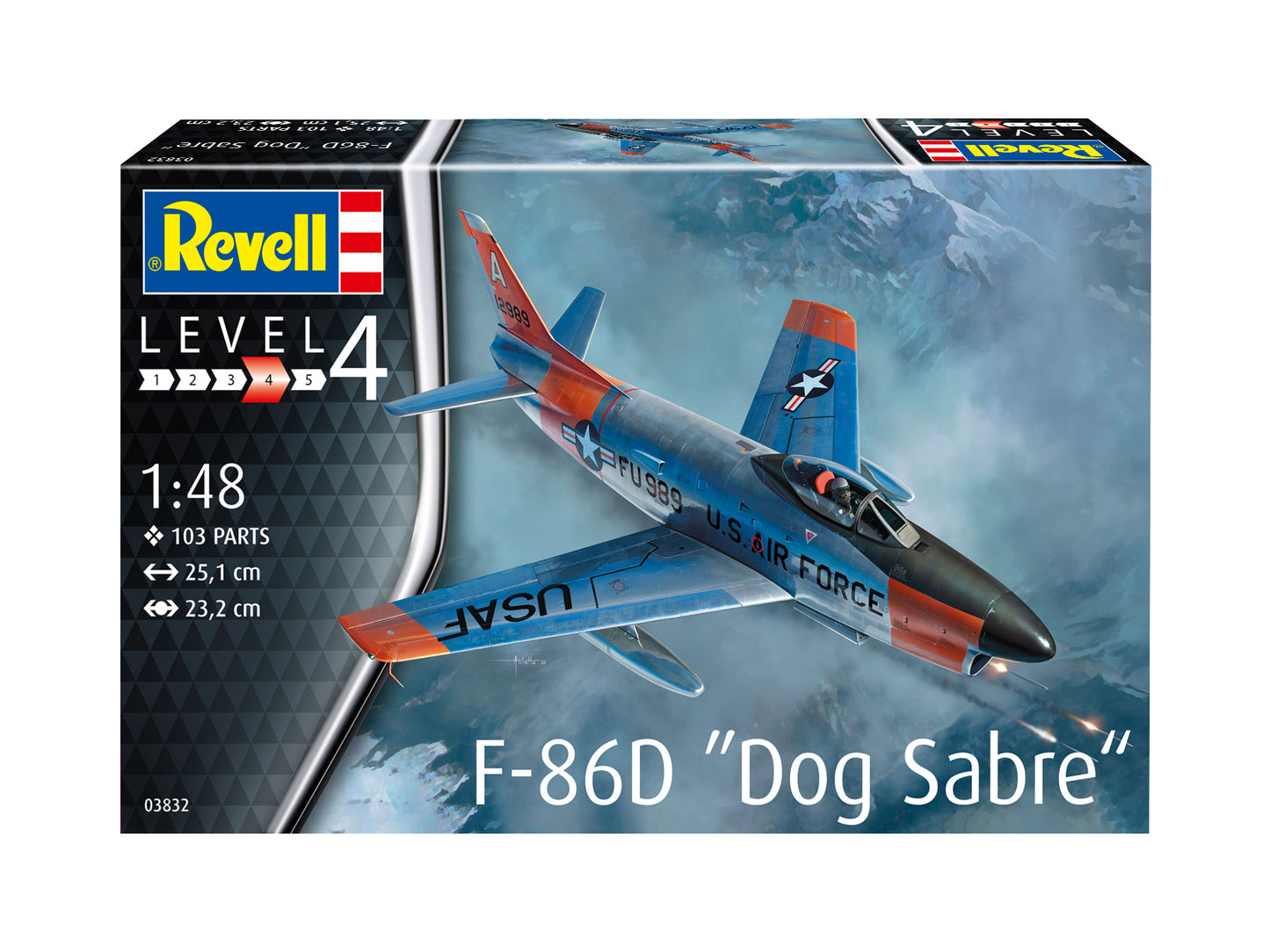 Revell 3832 North-American F-86D 'Sabre Dog' 1:48 Model Kit